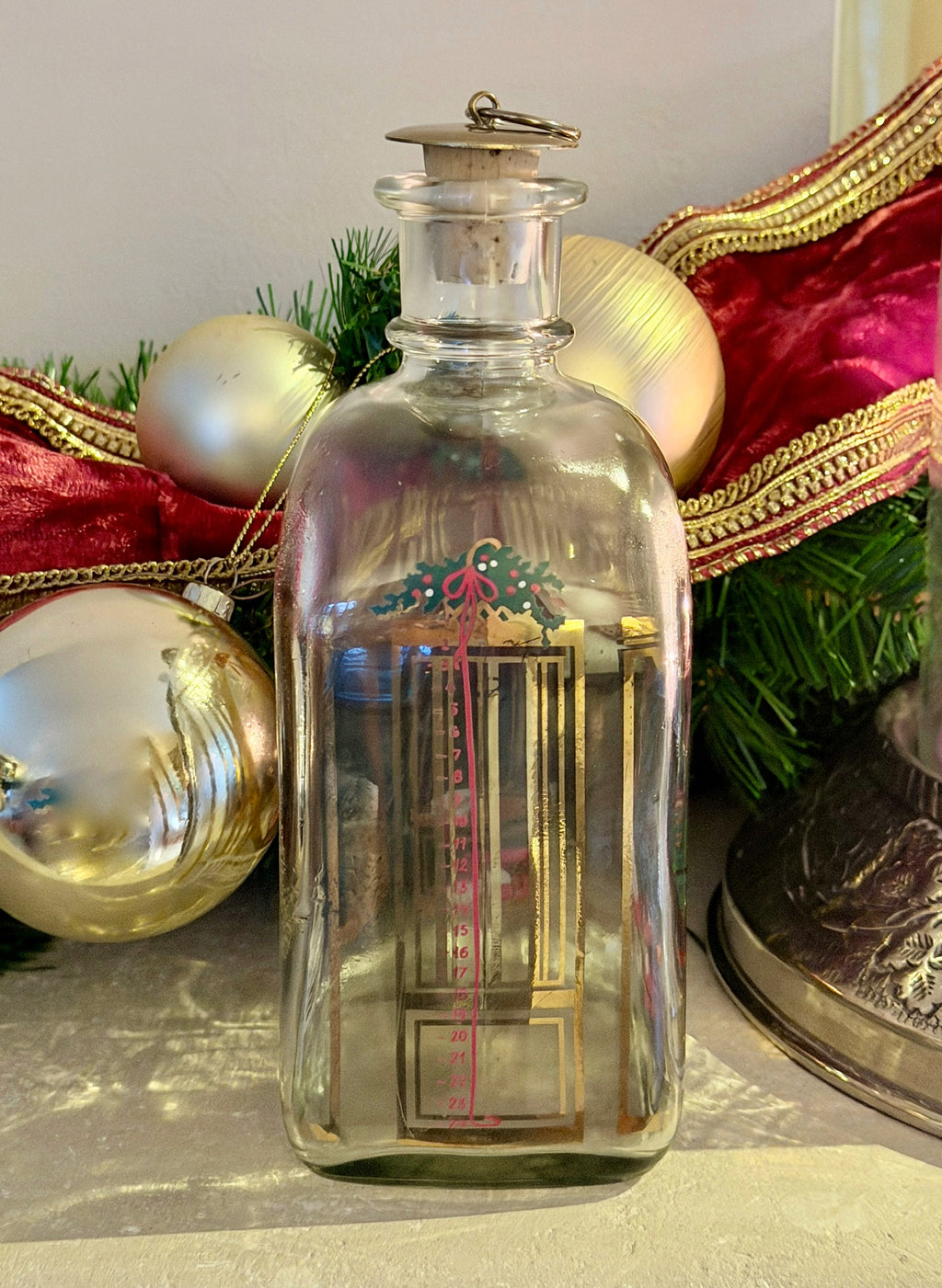 Holmegaard Kerstfles - 1990