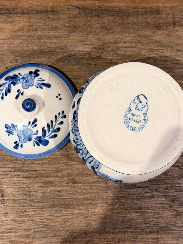 Delfts Blauwe "TEA" Voorraadpot