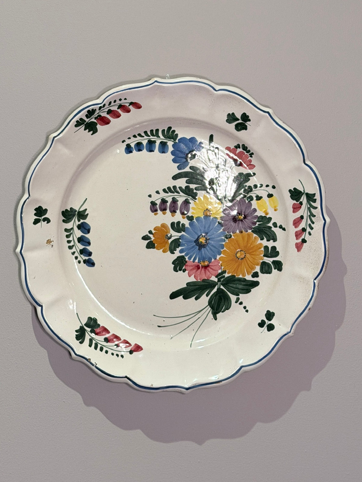 Italiaans majolica wandbord