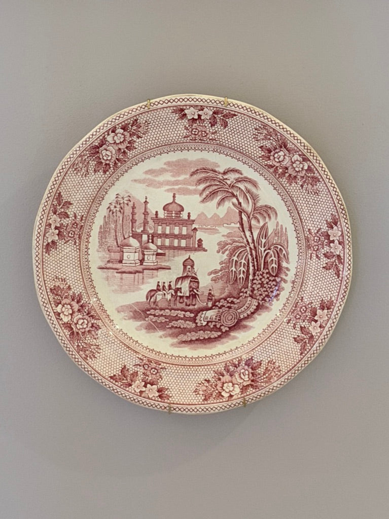 Petrus Regout Delhi serie 1850 wit rood