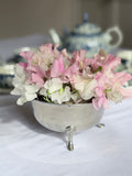 Vintage flower frog PM Italy and STIEFF bowl