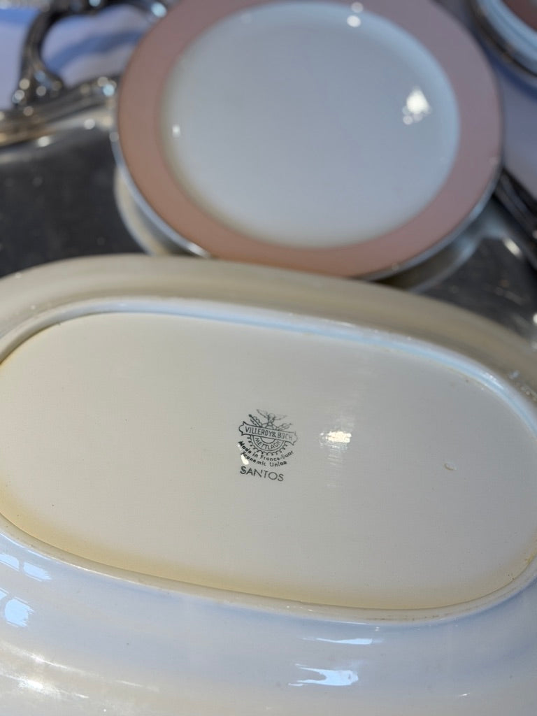 Cake set Villeroy & Boch Santos - jaren '60-'80