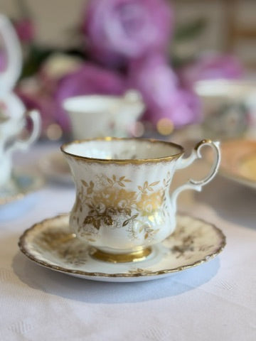 Prachtige Engelse High Tea Set – Royal Albert / Royal Ascot
