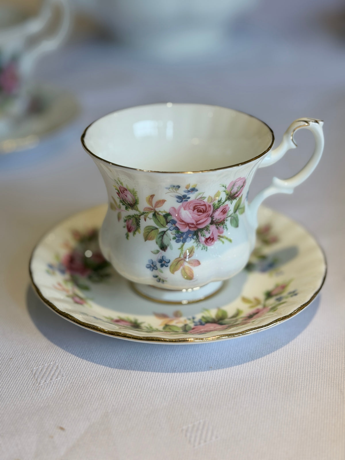 Prachtige Engelse High Tea Set – Royal Albert / Royal Ascot
