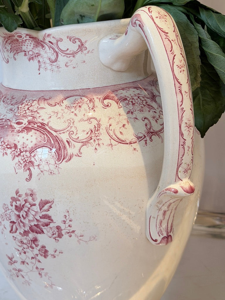 Antieke Villeroy & Boch Mettlach "Valeria" kan