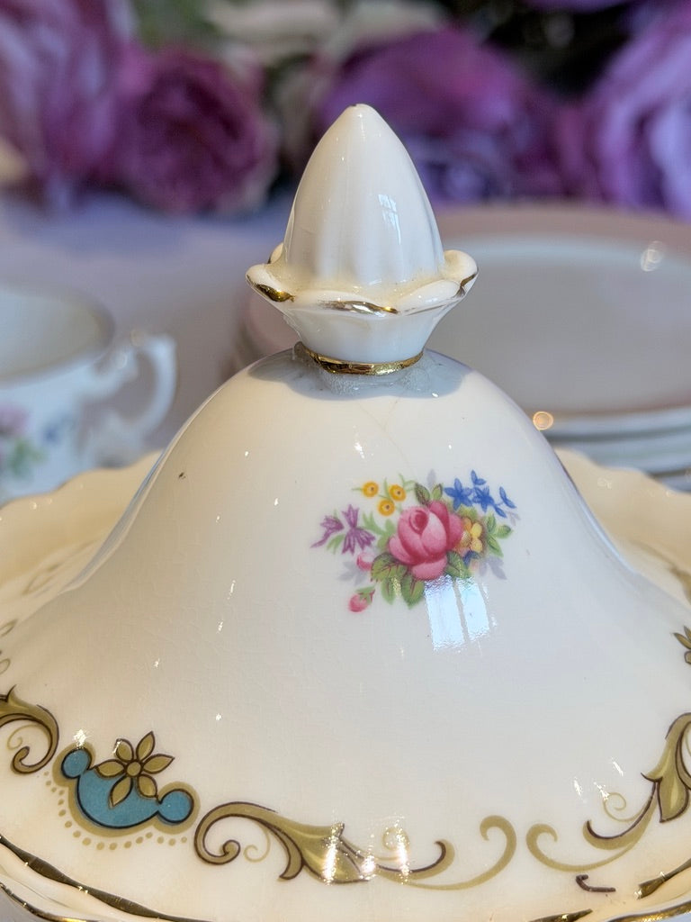Prachtige Engelse High Tea Set – Royal Albert / Royal Ascot