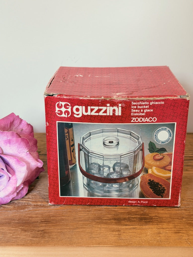 Guzzini "Zodiaco" ijsemmer jaren '80 – In originele doos!