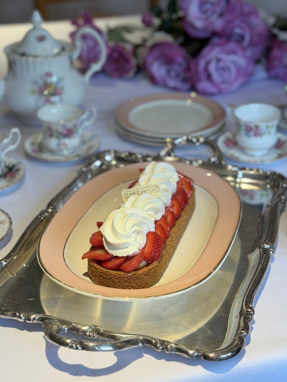 Cake set Villeroy & Boch Santos - jaren '60-'80