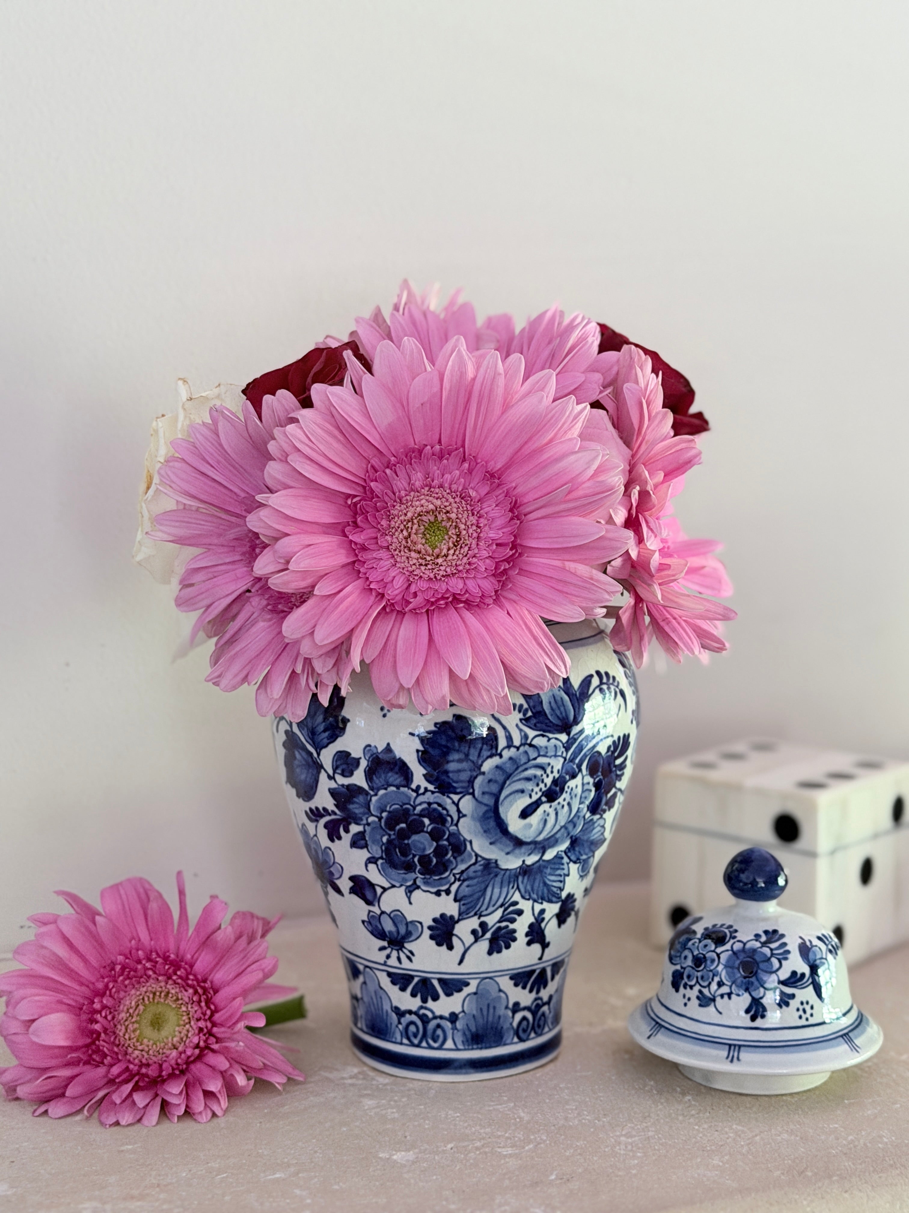De Porceleyne Fles Delft - Dekselvaas