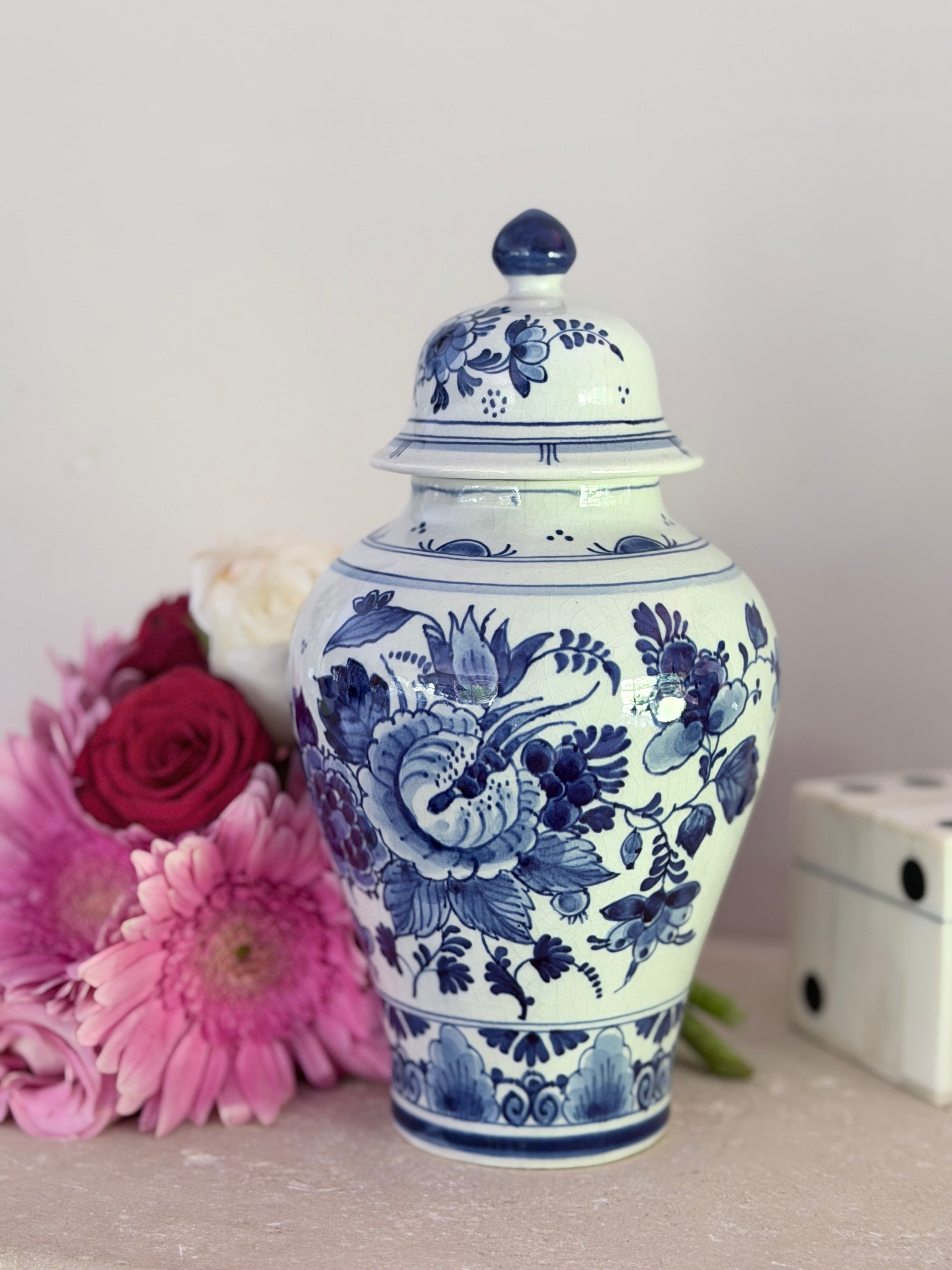 De Porceleyne Fles Delft - Dekselvaas