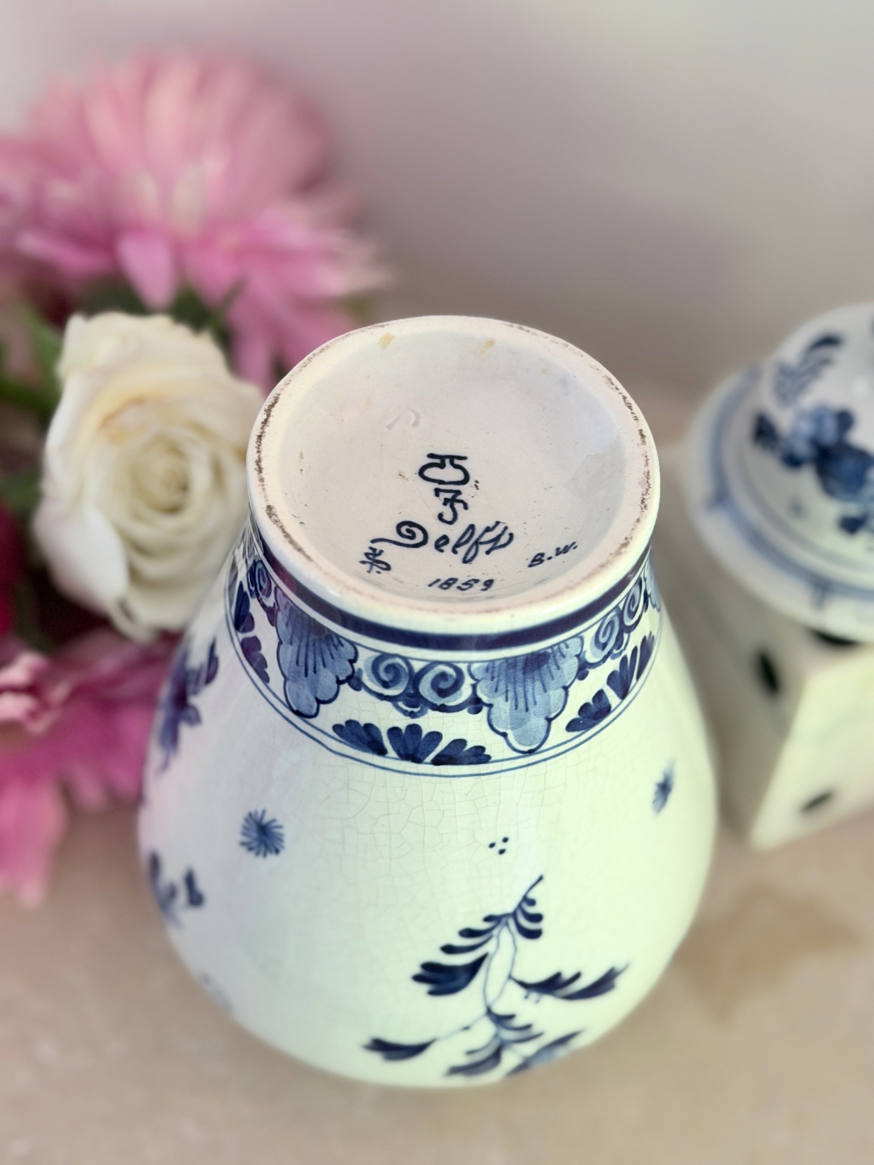 De Porceleyne Fles Delft - Dekselvaas