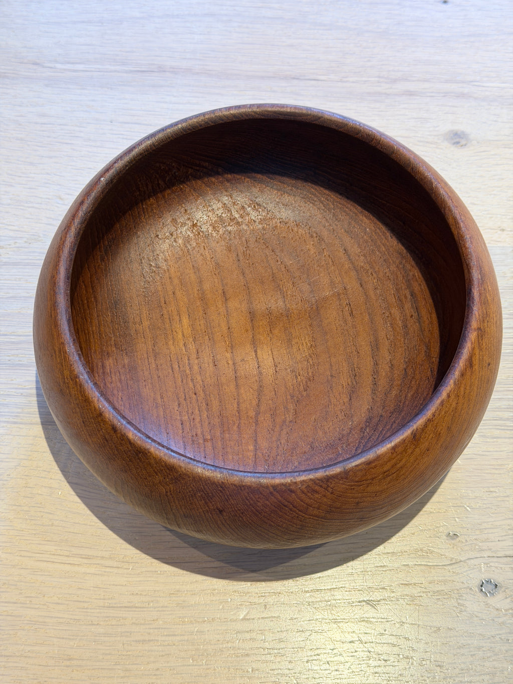 Hardwood vintage bowl